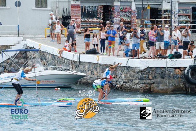 Categoría Élite femenina. Agios Nikolaos on SUP 2019