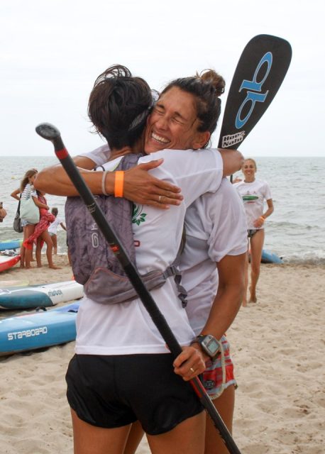 Marina y Jaqueline . Discover Huelva SUP Festival