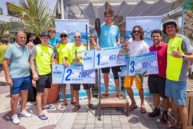 Pódium masculino Maspalomas Pro 2019 Eurotour