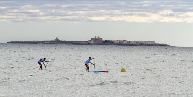 La Isla de Tabarca en imagen durante la Gran Carrera del Mediterráneo SUP Race