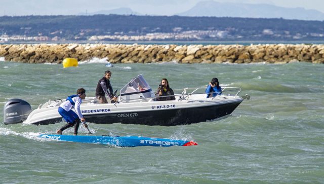 Nando Gómez. Gran Carrera del Mediterráneo SUP Race