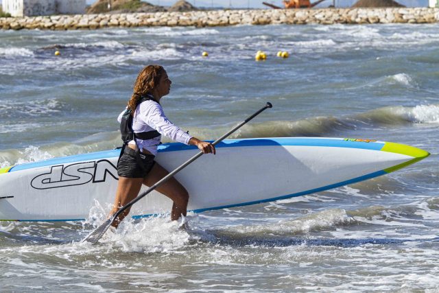 Afro Ruso. Gran Carrera del Mediterráneo SUP Race