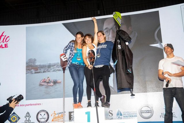 Lina en el  Paris SUP Open