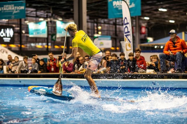 Connor en el  Paris SUP Open 2019