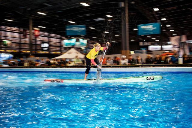 April en el  Paris SUP Open 2019