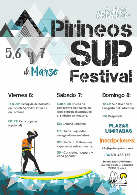 Cartel del Pirineos SUP Festival 