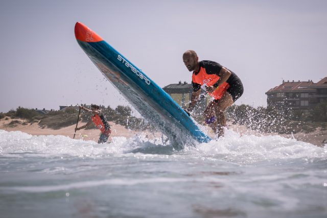 Stand Up Paddle Beach Race