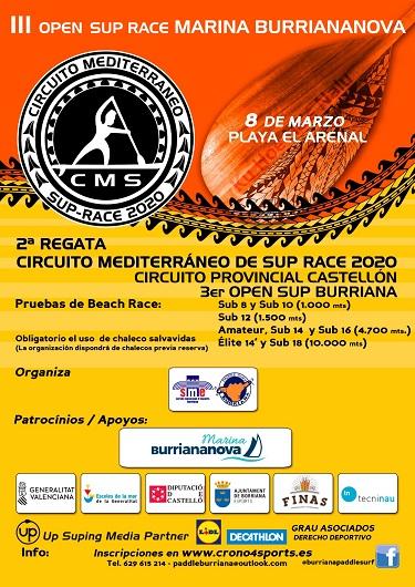 Cartel CMS y Circuito Provincial en Castellón