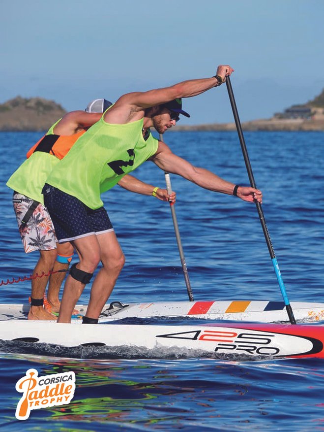 Riders compitiendo en la anterior edición del Corsica Paddle Trophy