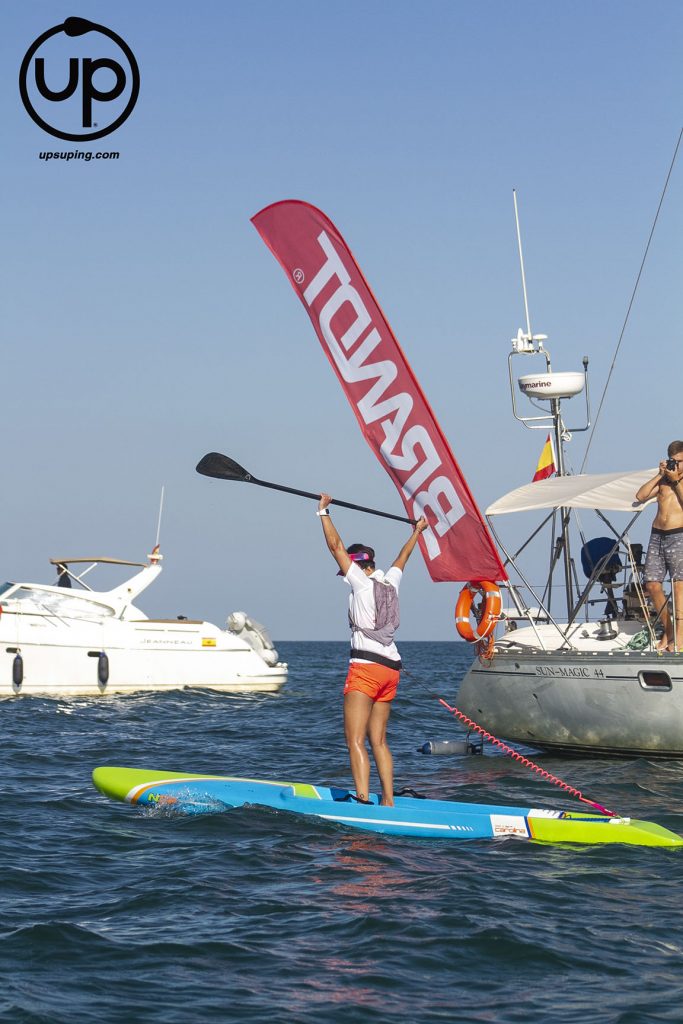 Marina Navarro ganadora femenina del Discover Huelva SUP Festival