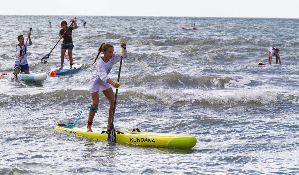 Juveniles en el Campeonato de España de SUP Race