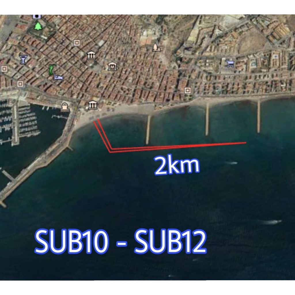 Recorrido SUB10 y SUB12 Campeonato de España de SUP Race