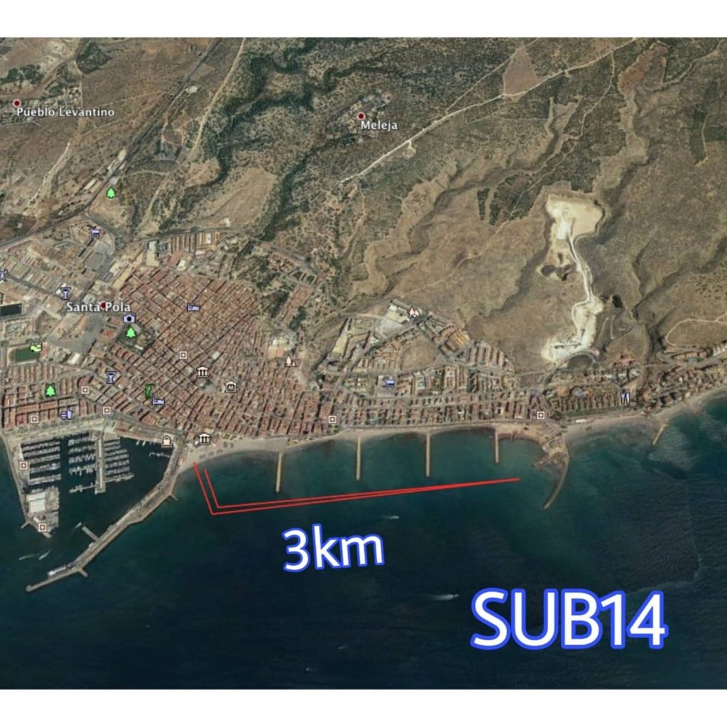 Recorrido SUB14 Campeonato de España de SUP Race