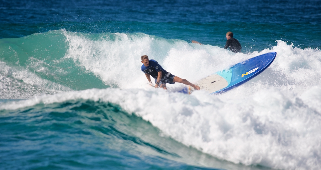 Las tablas NSP Allround perfectas para surfear.